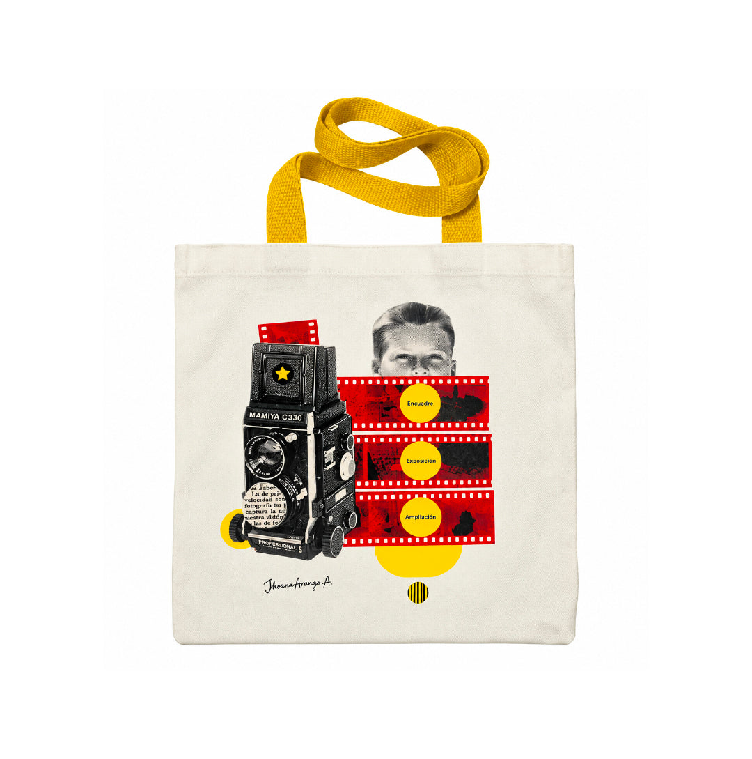Totebag Collage rojo